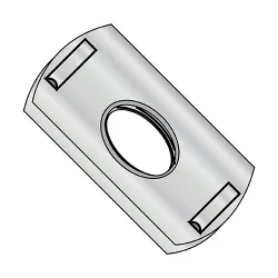 Tab Center Hole Ribbed Projection Metric Weld Nuts