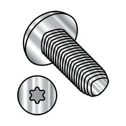 Pan Six-Lobe Trilobular to SAE J81 Stainless Steel Thread-Rolling Screws
