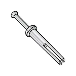Hammer Drive Anchors, Mushroom Head