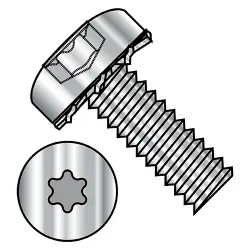 Ext. Tooth, Stainless Six-Lobe Pan SEMS Screws