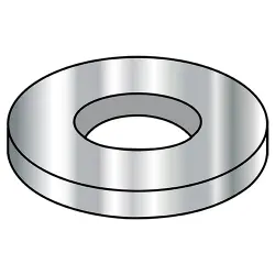 Regular, Made in USA Type-B Flat, 300-series Stainless Steel Washers